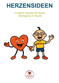 Titelbild der Herzensideen von Stefan Fess – Bewegung & Musik mit Herz, mit Herzi und Movo